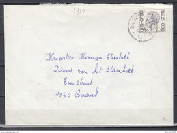 Brief Van Dilbeek C1C Naar Brussel - 1970-1980 Elström