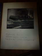 1914-18  - La Fin Du  " LEON GAMBETTA "      (guerre Navale)-   ( Pl. 54 ,  Par CH. FOUQUERAY ) - 1914-18