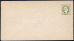 1867 3kr Világos Zöld Használatlan Díjjegyes Boríték / Unused PS-cover, Light Green - Autres & Non Classés