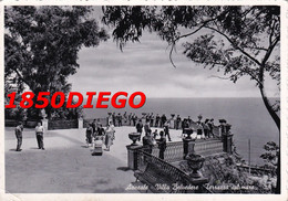 ACIREALE - VILLA BELVEDERE - TERRAZZA SUL MARE  F/GRANDE VIAGGIATA 1960 ANIMAZIONE - Acireale