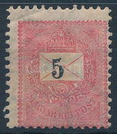 * 1899 5kr Elfogazva, Balra Tolódott értékszámmal - Other & Unclassified