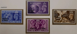 Baharin - 1948 - London  Olimpic Games / Sports / Giochi Olimpici - Set MNH - Zomer 1948: Londen