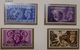 Baharin - 1948 - London  Olimpic Games / Sports / Giochi Olimpici - Set MNH - Sommer 1948: London