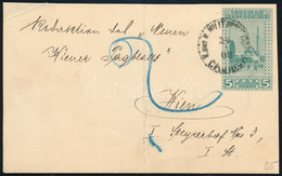 1908 Díjjegyes Levelezőlap Bécsbe Küldve - Autres & Non Classés