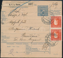 1914 Csomagszállító Mostarból Rezsőházára - Autres & Non Classés