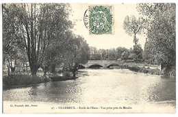 VILLEMEUX - Bords De L'Eure - Vue Prise Près Du Moulin - Villemeux-sur-Eure