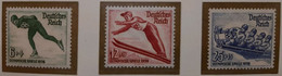 Germania Reich - Garmisch 1935 Winter  Olimpic Games / Sports / Giochi Olimpici - Set MH - Winter 1936: Garmisch-Partenkirchen