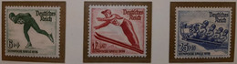 Germania Reich - Garmisch 1935 Winter  Olimpic Games / Sports / Giochi Olimpici - Set MH - Invierno 1936: Garmisch-Partenkirchen