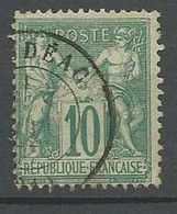 FRANCE  N° 65 CACHET DEDEAGH - Gebraucht