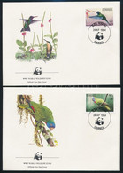 1984 WWF: Madarak Sor 4 Db FDC-n Mi 836-839 - Autres & Non Classés