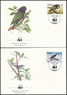 1984 WWF: Madarak Sor Mi 836-839 4 Db FDC-n - Autres & Non Classés