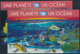** 2010 Egy Bolygó Egy óceán Blokksor Mi 27-28 - Autres & Non Classés