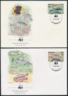 1984 WWF: Halak Sor Mi 1299-1302 4 Db FDC-n - Andere & Zonder Classificatie