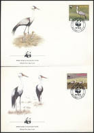 1987 WWF: Darumadár Sor 4 Db FDC-n Mi 477-480 X - Autres & Non Classés