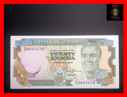 ZAMBIA  20 Kwacha  1989  P.  32 B   UNC - Zambie