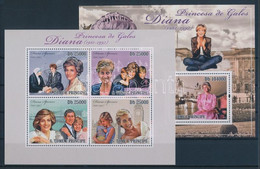 ** 2010 Lady Diana Kisív Mi 4368-4371 + Blokk Mi 752 - Other & Unclassified