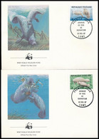 1984 WWF: Manátusz Sor Mi 1763-1766 4db FDC-n - Autres & Non Classés