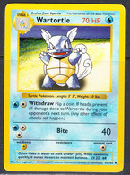 Wartortle 1995 Base Set, Shadowless, Lightly Played, 42/102 - Other & Unclassified