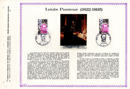 RRR 1500 Ex. " LOUIS PASTEUR " Sur Feuillet PAC N°té RARE De 1973 N°YT 1768. Parfait état. RRR - Louis Pasteur