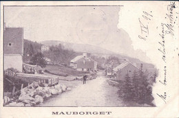Mauborget VD + Cachet Linéaire MAUBORET (9.9.1899) - Mauborget