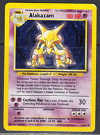 Alakazam 1999 Base Set, Holo, Played, See Notes, 1/102 - Andere & Zonder Classificatie