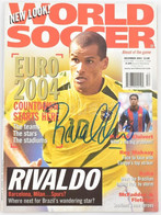 Cca 2003 Rivaldo (1972-) Labdarúgó Aláírása újságon - Autres & Non Classés