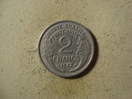 MONNAIE FRANCE 2 FRANCS 1947 MORLON - 2 Francs