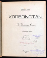 Scheuthauer Károly: Kórbonctan. Dr - - Előadásai Után Jegyzi és Kiadja: Nyitó Sándor Orvos Növendék. Bp., 1877, Langer E - Unclassified