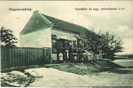 * T1/T2 Magyarmajdány, Majdan; Gazdakör és Fogyasztási Szövetkezet üzlete / Cooperative Shop - Unclassified