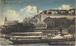 T2/T3 1914 Pétervárad, Peterwardein, Petrovaradin (Újvidék, Novi Sad); Vár, ALBRECHT Gőzüzemű Oldalkerekes Személyhajó / - Unclassified