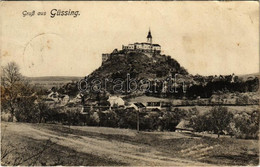 T2/T3 1926 Németújvár, Güssing; Burg / Vár. Béla Bartunek Kiadása / Castle (fl) - Zonder Classificatie