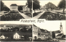 T2 1960 Pinkafő, Pinkafeld; Mozaiklap / Multi-view Postcard + "FESTWOCHE 4-12. JUNI 1960 1100 Jahre Pinkafeld" So. Stpl. - Zonder Classificatie