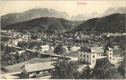 ** T2 Konjic, General View, Railway Station. Verlag Albert Thier - Non Classés