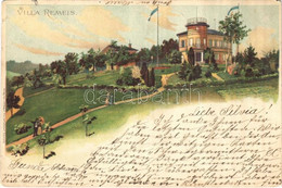 T2/T3 1901 Bamberg, Villa Remeis. J.M. Braun Litho (EK) - Non Classés