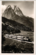 T2 1941 Garmisch-Partenkirchen, Bayr. Zugspitzbahn / Bavarian Zugspitze Railway, Rack Railway. Nr. 208. Auf. U. Verl. Bü - Non Classés