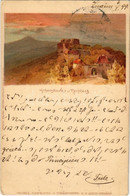 T2/T3 1899 Göppingen, Hohenstaufen U. Rechberg / Castle. Verlag Der Kgl. Hofkunsthandlung Freystag's Kunstblätter In Pos - Non Classés