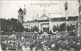 ** T2/T3 1909 Köln, Cologne; XX. Internationale Eucharistische Kongress, Segenspendung Am Neumarkt / 20th International  - Non Classés