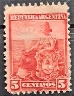 ARGENTINA 1899-1903 - MLH - Sc# 127 - 5c - Gebruikt