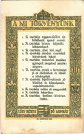 T2/T3 A Mi Törvényünk. Légy Résen, Jó Munkát! 1922. Kiadja A Magyar Cserkész Szövetség Hivatalos Lapja A "Magyar Cserkés - Non Classificati