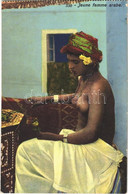 ** T1/T2 Jeune Femme Arabe / Tunisian Folklore, Nude Girl - Zonder Classificatie