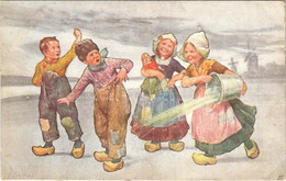 * T2/T3 Children Art Postcard. B.K.W.I. 496-3. S: K. Feiertag - Non Classés