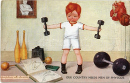 T2/T3 1920 Our Country Needs Men Of Physique. The "Younger Generation" 2nd Series. No. 416. S: Josephine M. Duddle (EK) - Non Classés