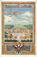 ** T2/T3 Für Österreichs Luftflotte. Viribus Unitis / Austrian Military Air Fleet. Art Nouveau, Coat Of Arms - Unclassified