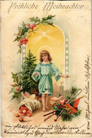 * T3 1906 Fröhliche Weihnachten / Christmas Greeting Card, Toys. Litho (Rb) - Non Classés