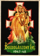 ** T2/T3 1947-48 Boldogasszony Éve; Actio Catholica / The Year Of Blessed Virgin Mary (EK) - Unclassified