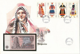 Bulgária 1974. 1L Felbélyegzett Borítékban, Bélyegzéssel T:I Bulgaria 1974. 1 Leva In Envelope With Stamp And Cancellati - Unclassified