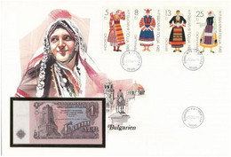 Bulgária 1974. 1L Felbélyegzett Borítékban, Bélyegzéssel T:I Bulgaria 1974. 1 Leva In Envelope With Stamp And Cancellati - Non Classificati