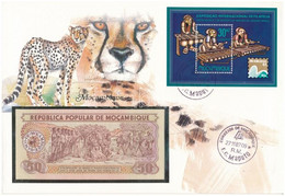 Mozambik 1983. 50M Felbélyegzett Borítékban, Bélyegzéssel T:I Mozambique 1983. 50 Meticais In Envelope With Stamp And Ca - Non Classificati