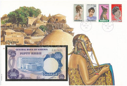 Nigéria 1983. 50K Felbélyegzett Borítékban, Bélyegzéssel T:I Nigeria 1983. 50 Kobo In Envelope With Stamp And Cancellati - Non Classificati