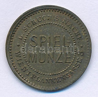 Ausztria ~1920. "Spielmünze" Cu Zseton (enyhén Félrecsúszott Veret) T:2- Austria ~1920. "Spielmünze" Cu Token (slightly  - Non Classificati